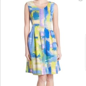 Ellen Tracy Watercolor Dress
